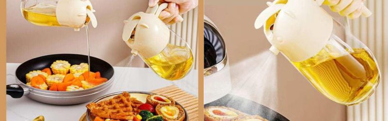 Aesthetics of Glass Cooking Oil Dispenser Bottles