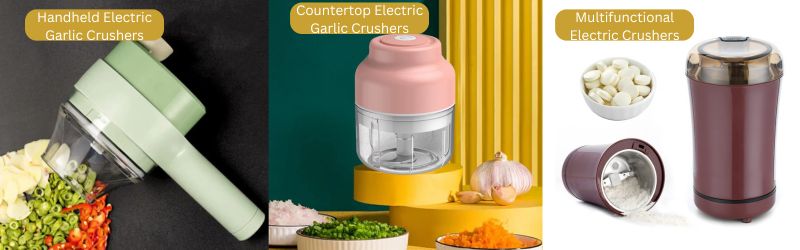 Handheld Electric Garlic Crushers