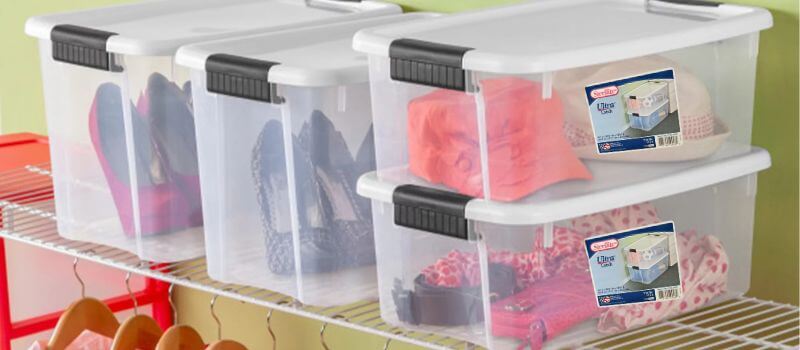 Sterilite Ultra Latch Storage Boxes