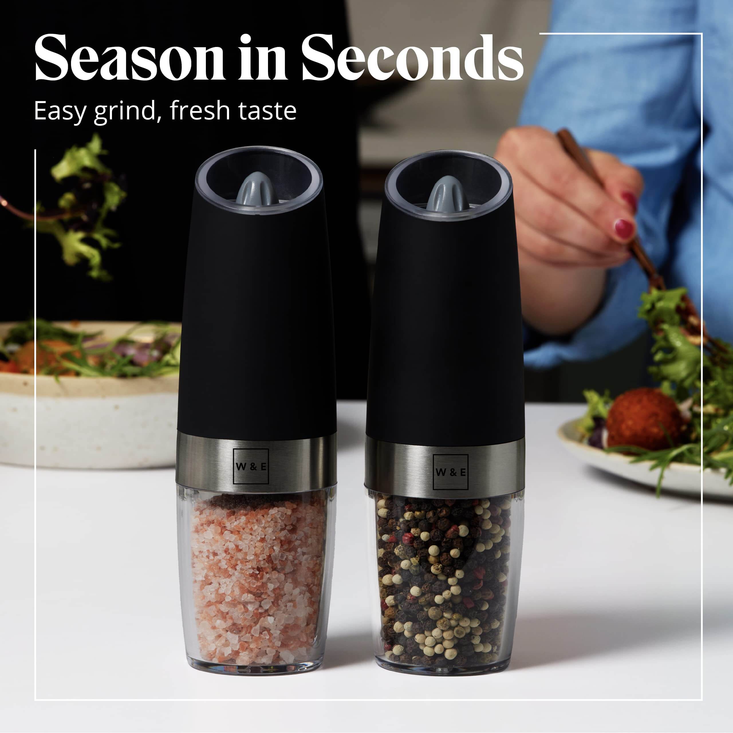 Willow & Everett Electric Salt and Pepper Grinder Set 